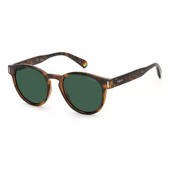 POLAROID Unisex PLD6175S086UC zonnebril Havana bruin gepolariseerd 51mm