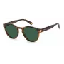 POLAROID Unisex PLD6175S086UC zonnebril Havana bruin gepolariseerd 51mm