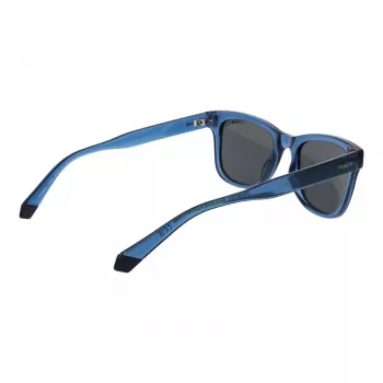 POLAROID unisex rechthoekige zonnebril PLD6206S51PJP - Havana, bruine gepolariseerde glazen 51mm