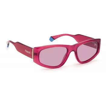 POLAROID unisex zonnebril PLD6169S8CQ0F zwart montuur grijze gepolariseerde glazen 55/18/140 mm