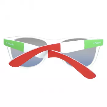 Polaroid unisex zonnebril S8443-D8C - gepolariseerd UV400, 55mm glas, zwart montuur