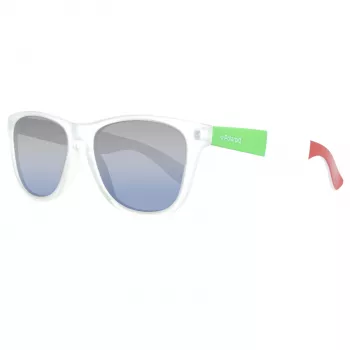 Polaroid unisex zonnebril S8443-D8C - gepolariseerd UV400, 55mm glas, zwart montuur