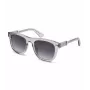 POLICE heren rechthoekige zonnebril SPLL87M5203GU Havana acetaat montuur groene polycarbonaatglazen 52mm