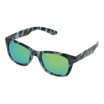 POLICE heren zonnebril S194450GE1V rechthoekig metaal montuur, gunmetal grijze glazen, 50/22/140 mm, UV400