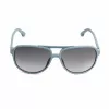 POLICE herenzonnebril SPL962607H1X havana montuur groene glazen 60mm