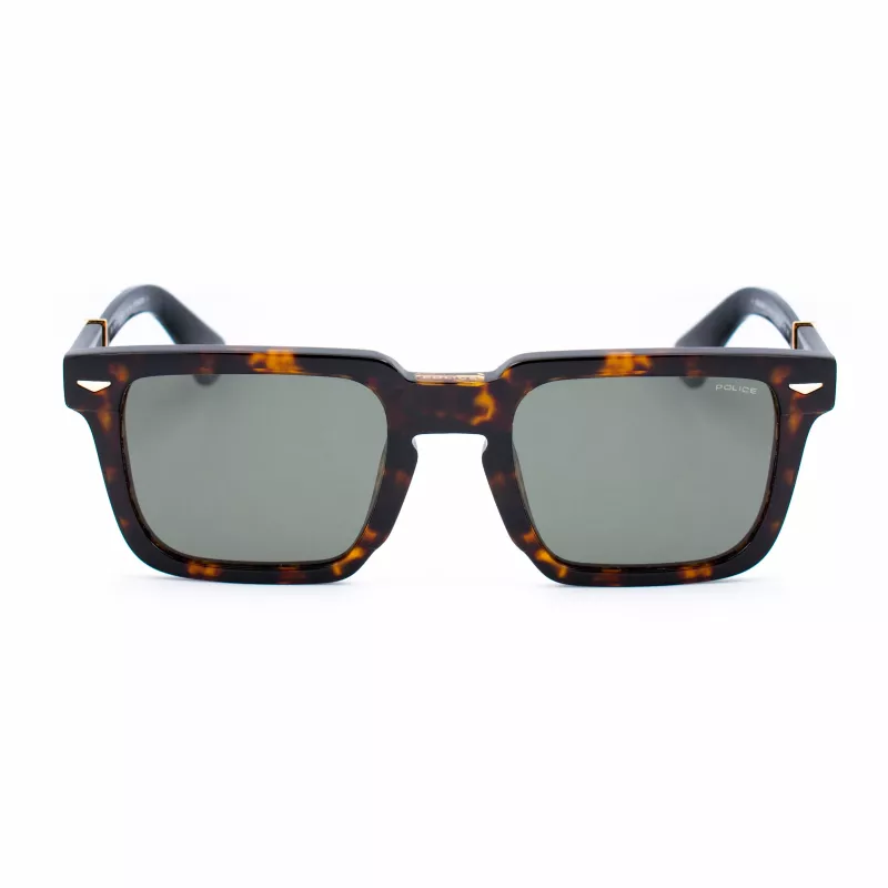 Police heren zonnebril SPLL88-520722 - acetaat montuur, polycarbonaatglazen, UV-bescherming
