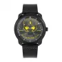 POLICE herenhorloge PL15714JSB02 44mm zwarte wijzerplaat leren band