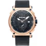 POLICE herenhorloge PL15728JSR.03 Raho blauwe wijzerplaat lederen band 53 mm