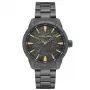 POLICE Raho herenhorloge quartz met zwarte wijzerplaat en leren band PEWJG2202902