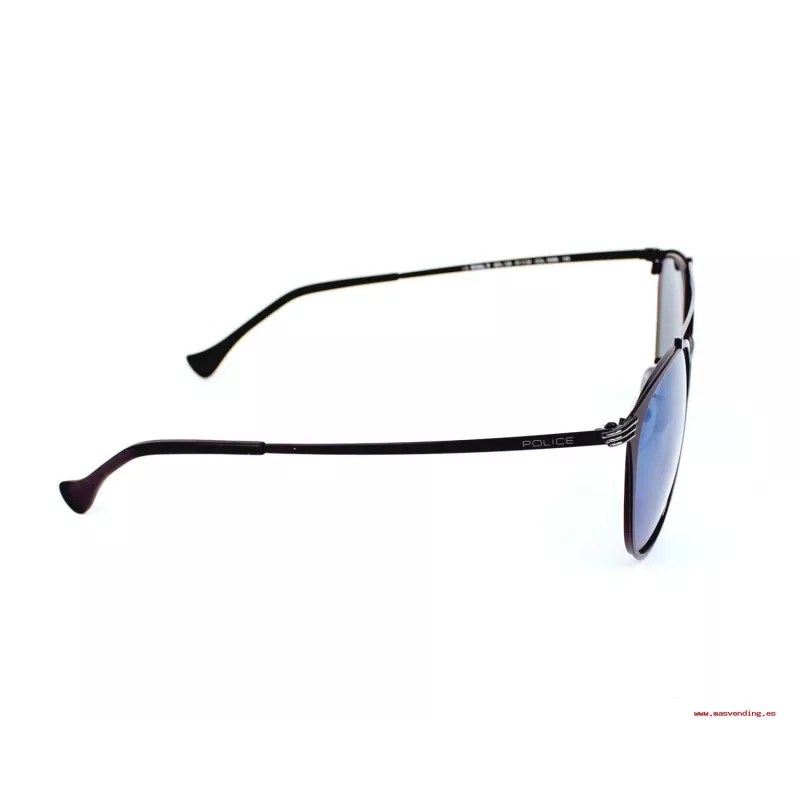 POLICE SPL15651599B unisex zonnebril - rechthoekig kunststof montuur UV400