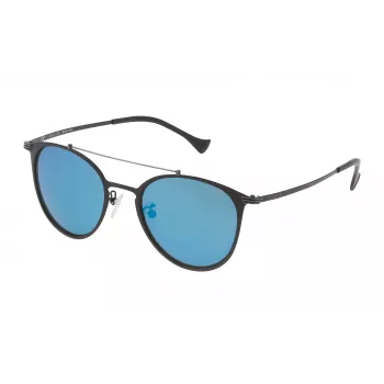 POLICE SPL15651599B unisex zonnebril - rechthoekig kunststof montuur UV400