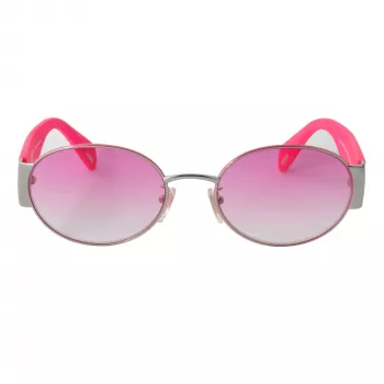 POLICE SPLA18-540492 dames zonnebril, rechthoekig, Havana bruin verloop 54 mm