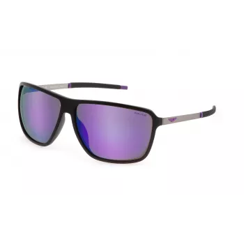 POLICE SPLL15-65U28Z herenzonnebril grijs gunmetal 65mm