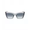 POLICE SPLP44-60098Z dames rechthoekige zonnebril - Havana/bruin - 60/21/140 mm