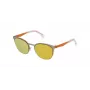 POLICE unisex SPL341-S34G zonnebril Havana 52/21/145 mm