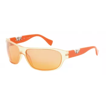 POLICE unisex zonnebril S180368JA1X - acetaat frame, polycarbonaat glas, UV400-bescherming