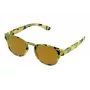 POLICE unisex zonnebril S194549GE9G Havana acetaat square montuur bruin verloopglas 49/21/140 mm