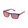 POLICE unisex zonnebril S198854U28R havana acetaatmontuur bruine polycarbonaatglazen 54mm
