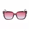 Police dames SPLA15-5207LN rechthoekige cat eye zonnebril Havana 52/18/140 mm