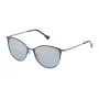 Police dames zonnebril SPL190M54I20X - zwart acetaat montuur, grijze polycarbonaatglazen, UV400-bescherming