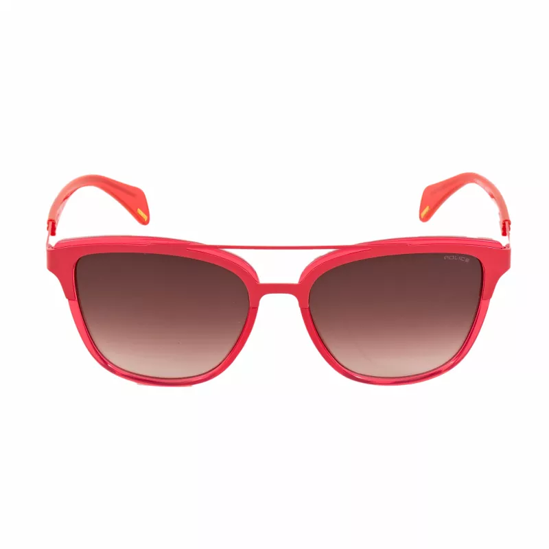 POLICE dameszonnebril SPL498550SG3 Havana bruin gradient 55mm