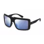POLICE dames zonnebril SPLF62-61U28B Havana bruin verloop 61 mm