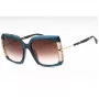 POLICE dameszonnebril SPLG23M570AGQ - shiny black montuur, smoke gradient glazen, 57 mm