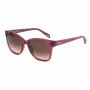 Police Dames zonnebril SPLG44560G64 - zwart montuur, grijs verlopende glazen, 56 mm
