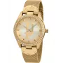 POLICE Dameshorloge PL16029MSG22M 36mm RVS Mesh grijze wijzerplaat