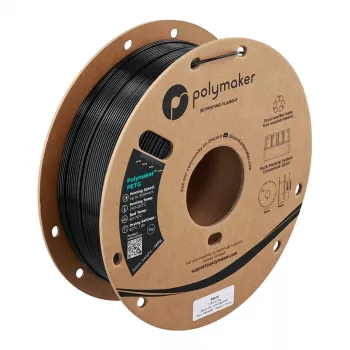 Polymaker PETG 3D-printerfilament, 1,75 mm, 1 kg, zwart