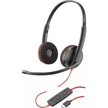 Poly Blackwire C3220 USB-C Single Headset - 3200 Series - On-ear - Bedraad - USB-C - Geluidsisolerend (209749-22)