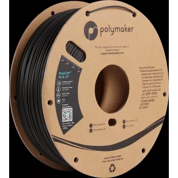 Polymaker PA10001 PLA filament 1,75 mm 1 kg zwart