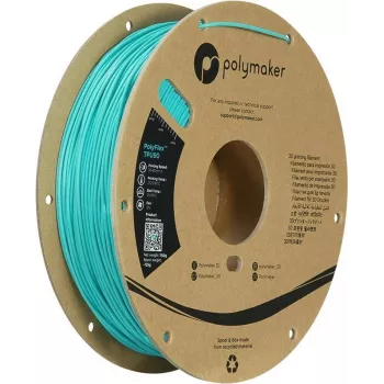 Polymaker PolyFlex TPU90 flexibel TPU-filament 1,75 mm 750 g blauwgroen PD02005