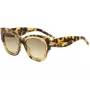 POMELLATO dames zonnebril PM0008S-001 - zwart acetaat montuur, grijze glazen, 52 mm