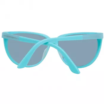PORSCHE DESIGN dames zonnebril P8588-61B rechthoekig metaalmontuur zilver/palladium grijze glazen 61/13/135 mm