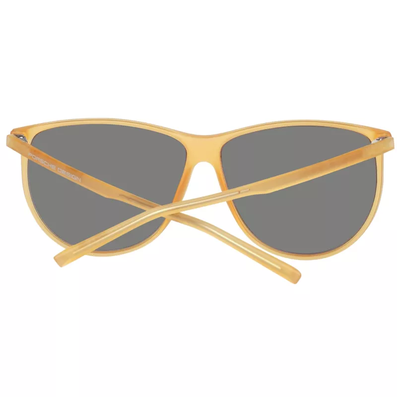 PORSCHE DESIGN Dames zonnebril P8601-61C titanium montuur grijs verloopglazen 61/12/135 mm