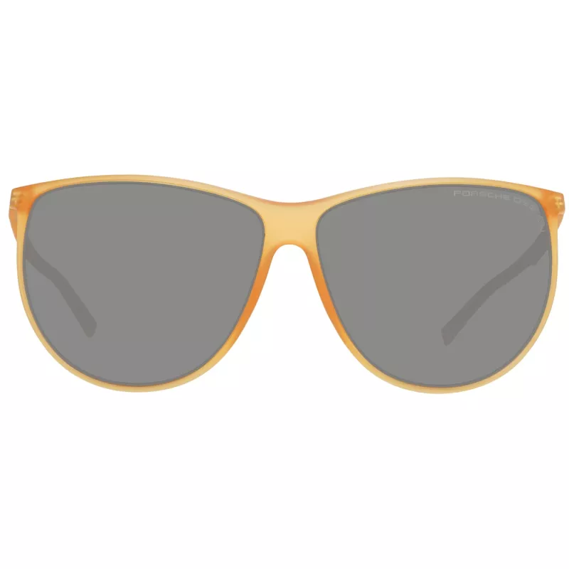 PORSCHE DESIGN Dames zonnebril P8601-61C titanium montuur grijs verloopglazen 61/12/135 mm