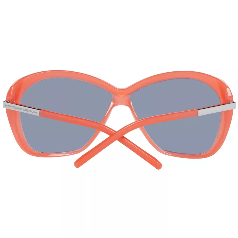 PORSCHE DESIGN dames zonnebril P8603-66A titanium goud pilot aviator grijs verloop UV400