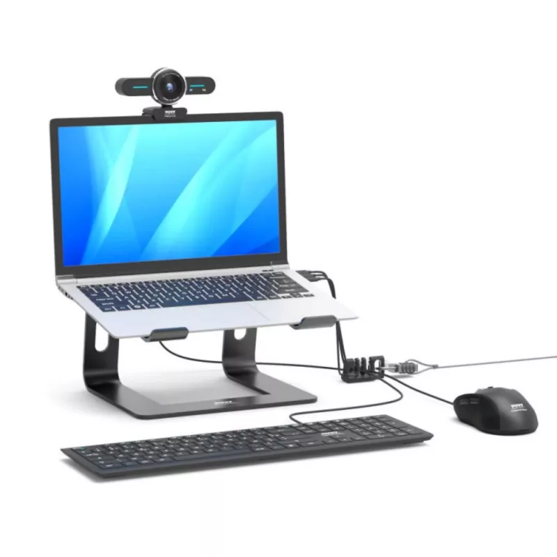 Port Connect bureau-kabelmanager voor muis en toetsenbord