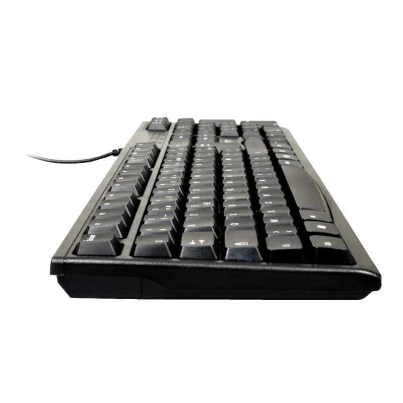 Port Connect Office Budget bedrade toetsenbord - zwart