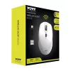 Port Designs Port Connect Silent 1600DPI 3-knops draadloze muis - wit