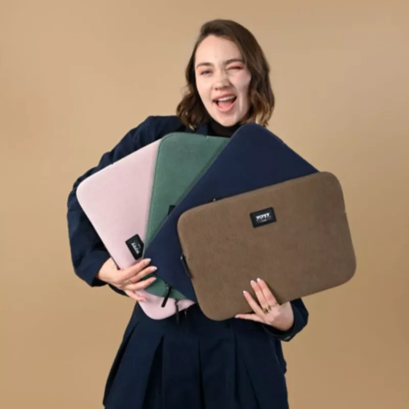 PORT MILANO II ECO laptop-hoes 16 inch Navy Blue