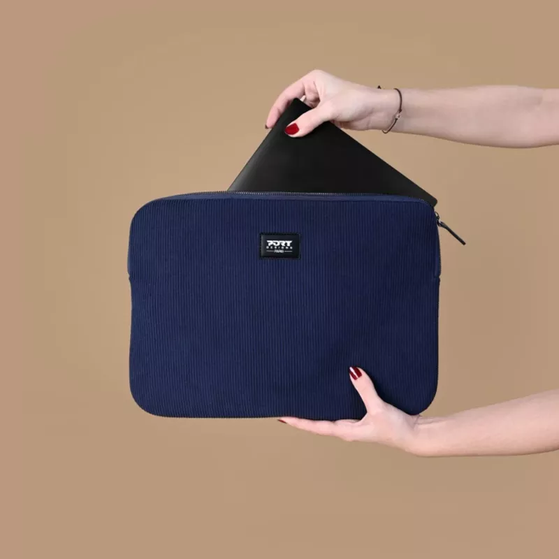 PORT MILANO II ECO laptop-hoes 16 inch Navy Blue