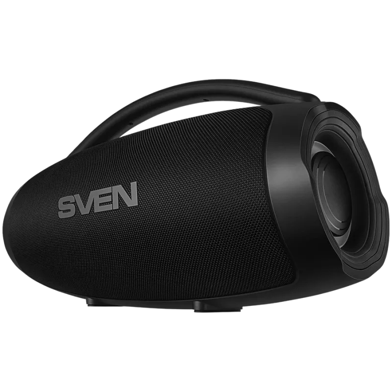 Draagbare luidspreker SVEN PS-375, zwart, vermogen 30+2x15W (RMS), TWS, Bluetooth, USB, lithiumaccu