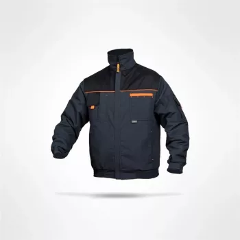 Posejdon XXL korte werkjas grijs/zwart