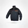Posejdon XXL korte werkjas grijs/zwart