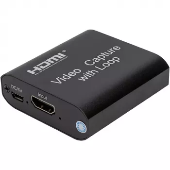 POWER PLANT CA914142 HDMI capture-apparaat 4K 30Hz USB 3.0