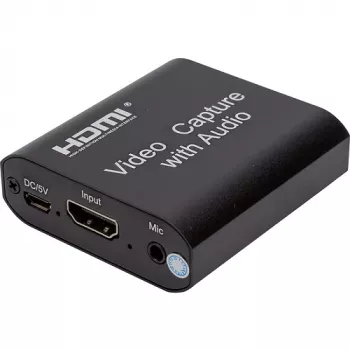 POWER PLANT HDMI Videokaart Capture, 4K 30Hz, USB 3.0, met audio-uitgang