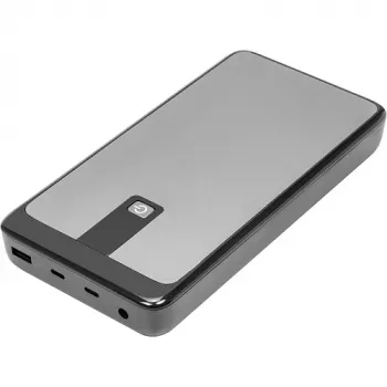 POWER PLANT, LLC externe accu 25200mAh, PD60W, QC3.0, 2x USB-C, USB-A, 10 adapters
