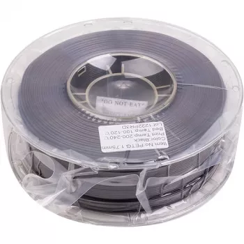 POWER PLANT, LLC PETG 3D-printfilament, 1,75mm, 1kg, zwart
